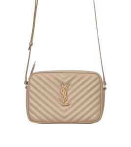 [프리미엄/해외배송]생로랑 루 카메라백(다크 베이지)